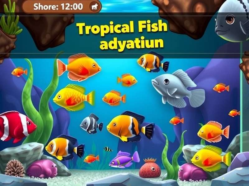 Tropical Fish Odyssey India gameplay screenshot